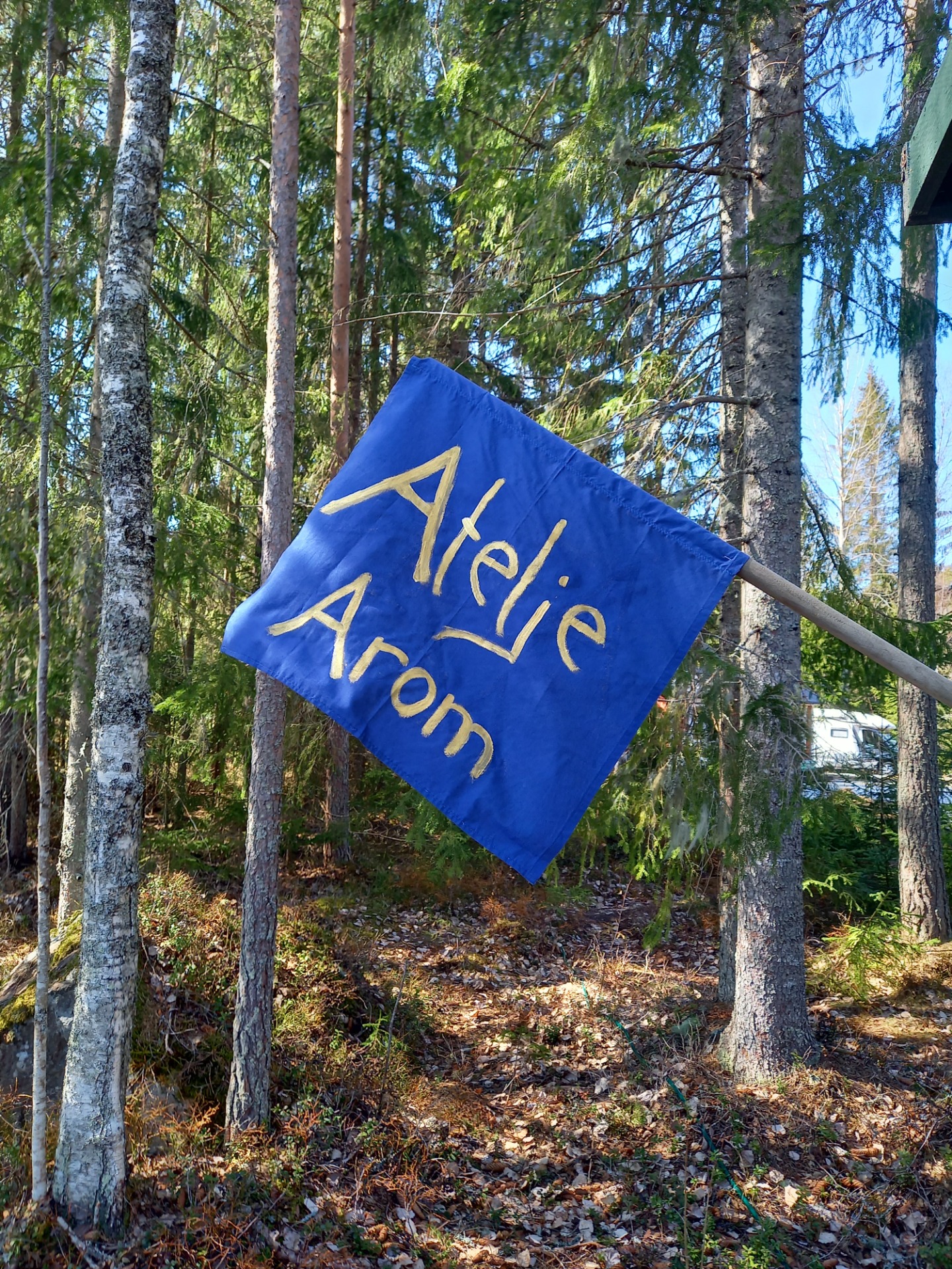 Ateljen mitt i naturen!